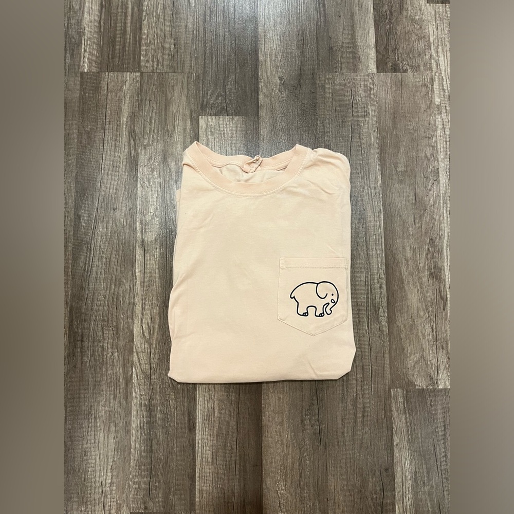 Peach Ivory Ella Long Sleeve Tee